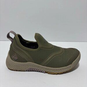 Muck Women’s Outscape Low Green Slip-On Shoes, Size 5.5 M